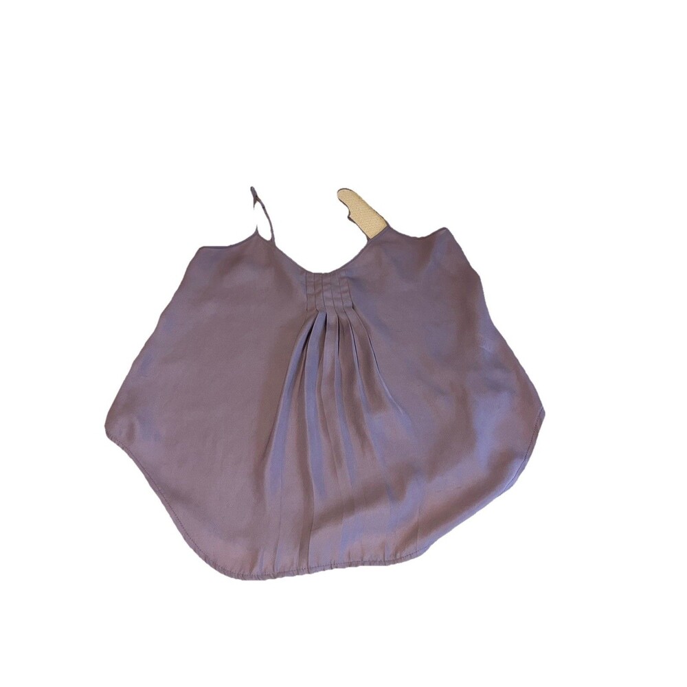 Kirra Satin Cami Size M Pleated Back Detail